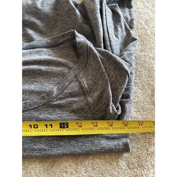 Lululemon Rehearsal Long Sleeve Shirt Women’s Size 6 Tunic Gray Dance Thumbholes - Picture 6 of 7